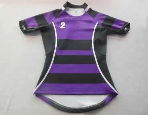 Racing Rugby Jersey Uniforme Purtați