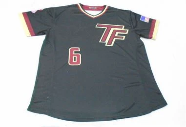 Plain V-gât de baseball Jerseuri cu logo-ul dvs.